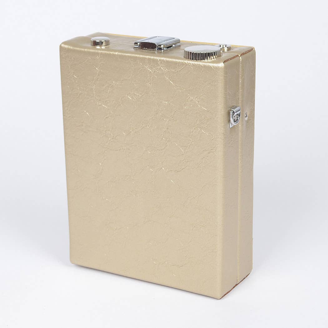 Faux Leather Camera Novelty Bag