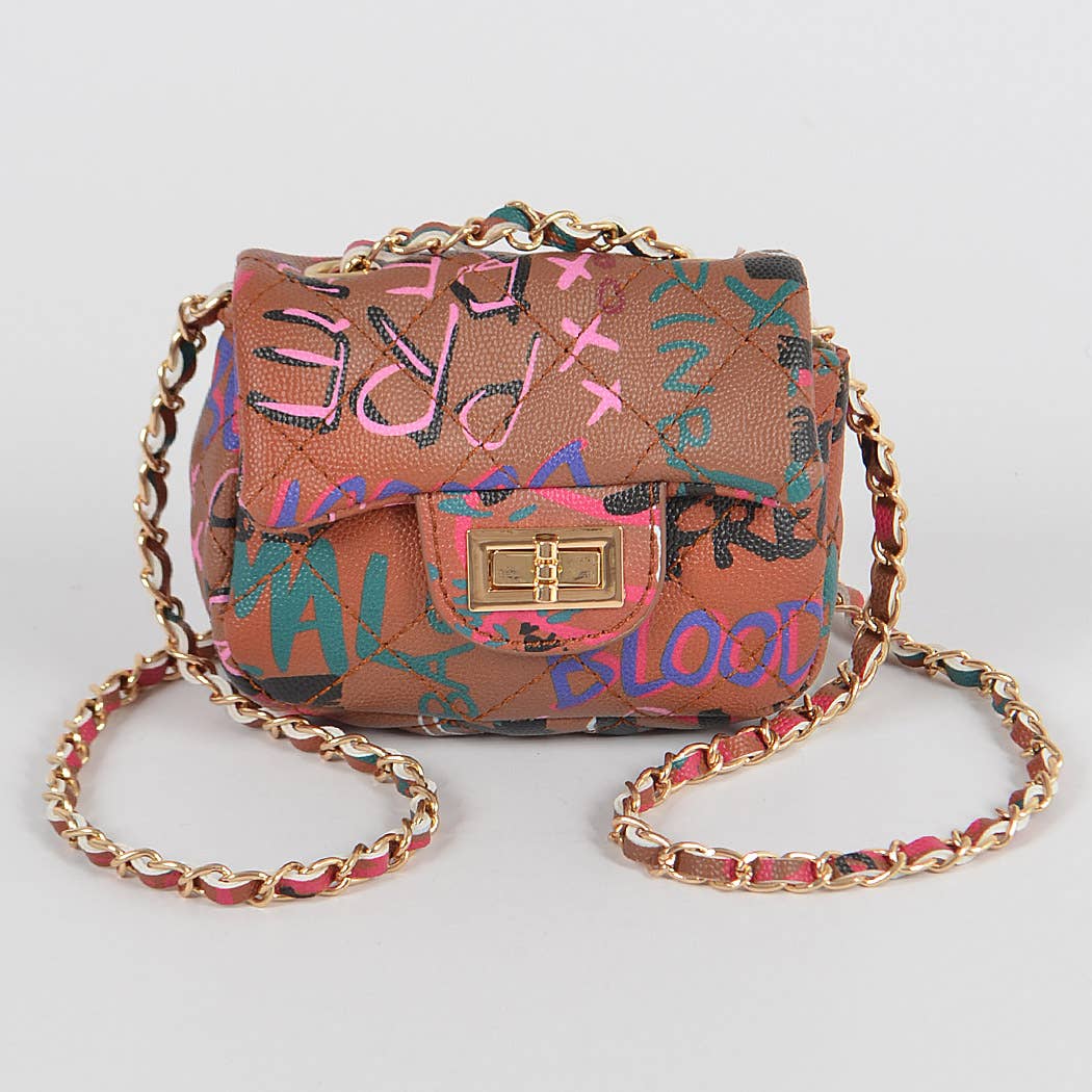 Multi Fonts Gradient Clutch