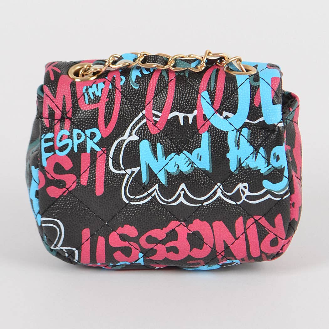 Multi Fonts Gradient Clutch