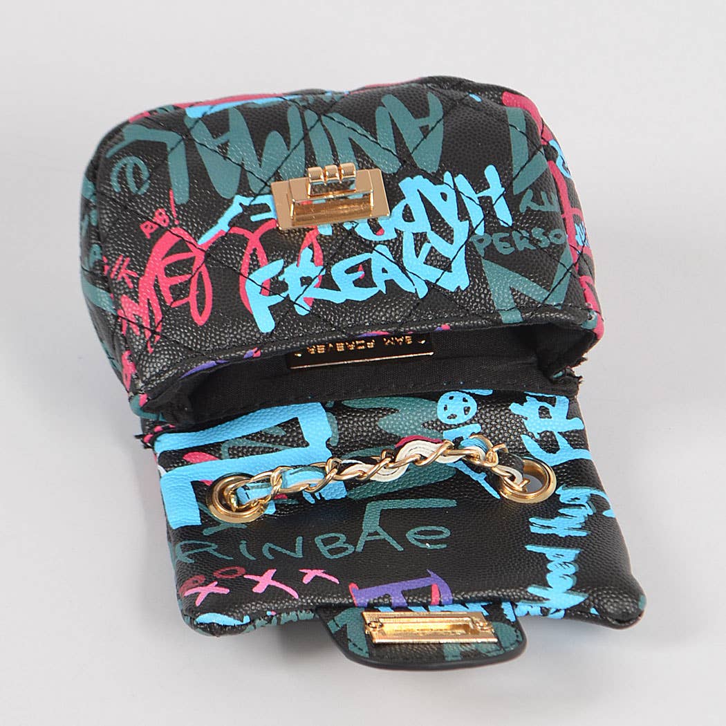 Multi Fonts Gradient Clutch