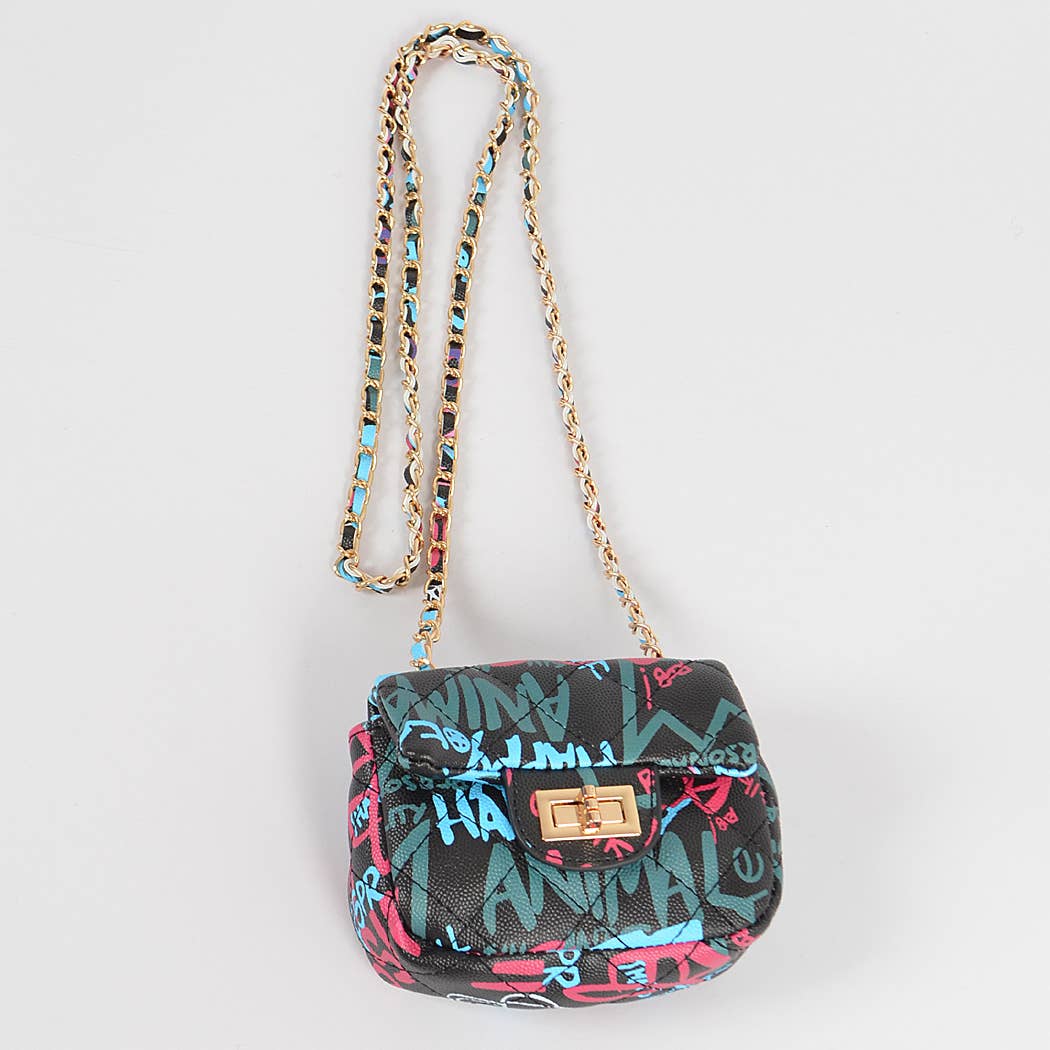Multi Fonts Gradient Clutch